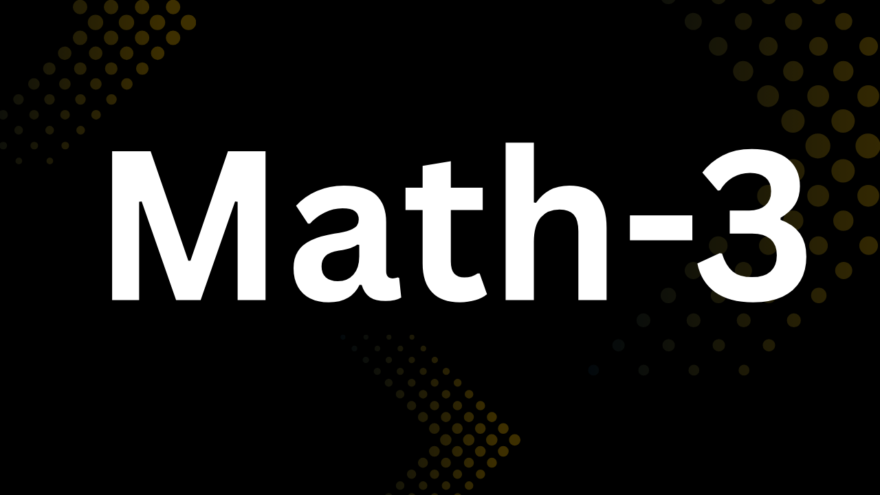 Mathematics -3